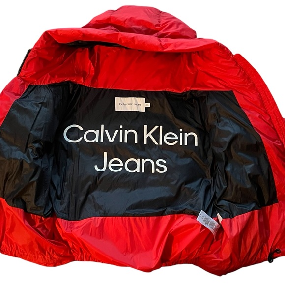 Calvin Klein Jeans - Boxy Puffer Jacket - Size S - Picture 7 of 11